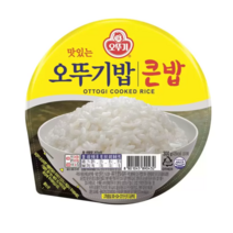 오뚜기 큰밥 즉석 밥 300g x 18개 큰공기 햇밥 간편식, 오뚜기밥 큰밥 300g x 18개