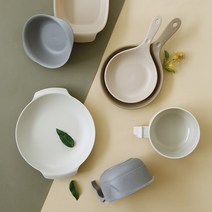 플라라 플레이팅 브런치 접시 무드 손잡이 앞접시, 플라라 무드 손잡이 앞접시 대 코코아