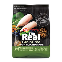 하림펫푸드 시니어용 더리얼 그레인프리 크런치 닭고기 건식사료, 6개