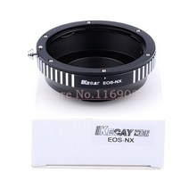Kecay의 EOS-NX 렌즈 마운트 어댑터 Can & n EF 삼성호환 카메라 바디 NX300M NX2000 NX210, 한개옵션0