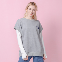 DURAN 오버핏 디디 조끼 DTF2S-3034 2colors