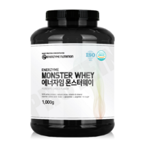 에너자임 몬스터웨이WPC 유청단백질 1000g 초코맛 커피맛, 커피맛1000g, 1개