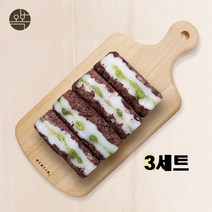 오복떡집 찹쌀떡 완두배기찰떡 시루떡 완두콩 팥 찹쌀 수제찰떡 식사대용 간식 국내산재료사용, 75g, 3개