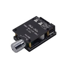앰프ZK-502L 미니 블루투스 5.0 DC 5-24V 무선 오디오 디지털 파워 앰프 스테레오 보드 50Wx2, 01 collocation