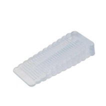 말발굽 실리콘 도어 스토퍼 충격 흡수 블록 웨지 스톱 핸들 홈 오피스 충돌 방지, clear, clear