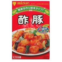 Mizkan Sweet and Sour Pork Sauce 미즈칸 중식 달콤 새콤 돼지고기 탕수육 양념 파우더 90g 20팩, 20개