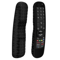 LG 스마트 TV용 실리콘 보호 리모컨 커버LG OLED TV 매직 AN MR21GA 케이스AN-MR21 AN-MR21GC, Black