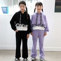 아그들 PP먼데이이중티상하 주니어 여아 상하복 바지세트 셋트 트레이닝복 바지상하 치마상하 상하세트 초등학생 여학생 옷