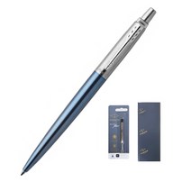 파카 조터 GT 볼펜 0.9~1.0mm + 볼펜심 기프트세트, 워털루 블루, 1세트