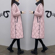다소미얼미디롱 패딩118# 중 빅 사이즈 경량 무릎까지 오는 솜옷 뉴타임즈 Z