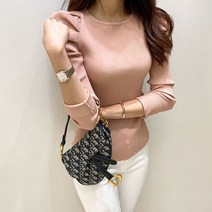 미나그램 #1325 올리브 와이드 소매 루즈핏 니트