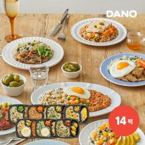 다노 다노한끼 도시락 시즌3 14팩, 단품