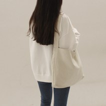 여성 에코백 무지 숄더백 기저귀가방 빅사이즈