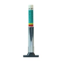 자동차 스캐너 진단기자동차 타이어 측정 펜 5 개 25mm 범용 트레드 패턴 깊이 도구 필러 게이지 두께, 01 Silver