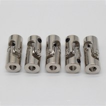 유니버셜조인트 2x2mm 4x4mm 6x6mm 모터 커넥터 범용 조인트 커플링 금속 RC 자동차 보트 샤프트 커플러 QL, 02 4x4mm