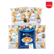 냉동 카페스노우 아이스슈 6봉 (초코 화이트 쿠키 블루베리 택), 냉동 크래프트 크림치즈슈 4입 6봉