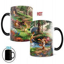 Morphing Mugs Disney - Winnie the Pooh Eeyore Rabbit Piglet Tigger Kanga and Roo - Heat Reveal Color, 1