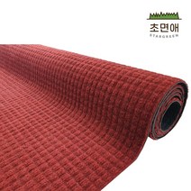 초면애 현관매트 먼지털이 수분제거 압소바롤, 레드, 1개