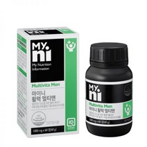 일동제약 마이니 멀티비타민 종합비타민 종합영양제 활력 멀티맨 60정 30일분x1박스