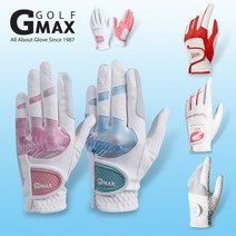 연습용 여성 19호 골프장갑 모음 I 천연양피 반양피 합피 I 왼손 오른손 양손, 06-지맥스 터틀 천연양피-여성 양손용-핑크-19호