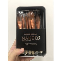 브러쉬 세트 휴대용 커버 소프트 퍼 블러셔 아이섀도우 풀세트 뷰티툴 루스 파운데이션 브러쉬 케이스 세트, 갈색12메이크업브러쉬무료보관함, 작은 말 머리