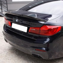 BMW G30 5시리즈 트렁크 스포일러 5020d 530i 튜닝, 2D카본