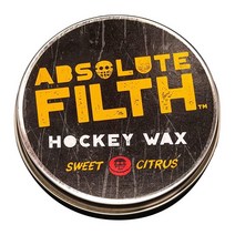 Absolute Filth - Pure 하키 왁스 최고의 그립 및 보호를 위한 프리미엄 스틱 바이오더, Citrus, 감귤류