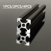 원목 철제 수납 평상형 저상형 침대 프레임 깔판 CNC 레이저 조각 기계용 블랙 T 슬롯 알루미늄 압출 프로, 18 1200mm_06 2040 Black 4pcs