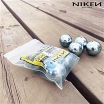 니켄 초원투 서클싱커볼 봉돌 구멍추 원투채비, 35호(4개입), 1개