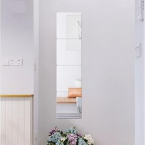 (2mm) 붙여보소 붙이는 아크릴 거울 20 30 40cm 욕실 벽에 안전 아기 사각 부착, 2mm 40cm 4장