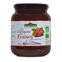 COTEAUX NANTAIS 꼬또 낭뜨 스트로 베리 딸기 콤포트 퓨레 시럽 소스 병 Strawberry compote 725g, 1세트