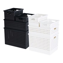 프랑코 큐브바스켓 시리즈 / 바스켓 바구니 소품바스켓 소품바구니 소품정리 다이소바구니 정리함 속옷정리 양말정리, 2호, 화이트