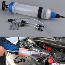 엔진 오일 석션기 자가 교환기 펌프 1500cc 추출기 충전 병 전송 수동 자동차 연료, 없음