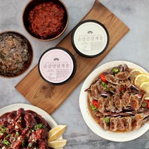 한방재료 특제간장 밥도둑 게장 4종 모음 당일제조, ㅂ.순살 양념게장250g+순살 간장게장 250g
