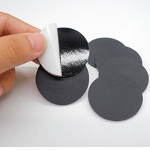 원형 조각 고무 자석 접착 스티커 테이프 2cm 50P DD-11662, 상세페이지 참조, 상세페이지 참조