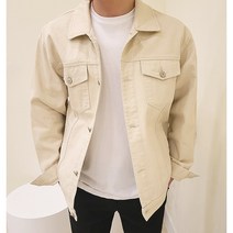 더유니크제이 남자 베이직 스탠다드 트러커 자켓 6컬러