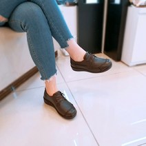 제이시 여성 캐주얼 정장 볼넓은 신발 4cm K028