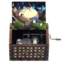 오르골 여자친구선물 나무 핸드 크랭크 뮤직 박스 악마 슬레이어 여왕 드래곤 볼 새해 선물 발렌타인데이 선물 판매 도매, Totoro4