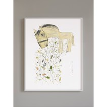 [생동 2] 봄풍경화 말그림 멋진그림 이사집선물 카페벽그림 한국화가 그림구입, 액자 미포함