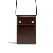 CIRCLE STRAP CASE - BROWN