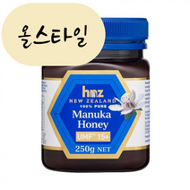 올스타일 허니엔젯 마누카 꿀 umf 15+ 250g manuka 뉴질랜드 직송