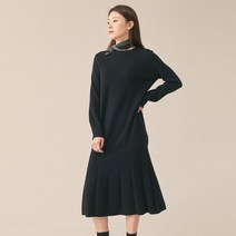 W9 W9 밑단 플리츠 롱기장 원피스 (2colors) TMOKC12Q01