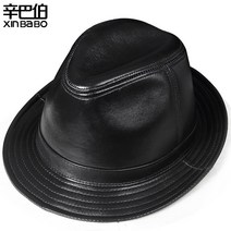 우리우리 중노년 가죽 중절모 신사모 멋진 중년 노년 노인 남성모자-29142