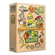 아트박스/퍼즐 라이프 150피스미니언즈스터디타임직소퍼즐AL150-, 단품, 옵션선택:본품, 본상품선택
