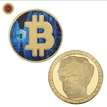 기념주화 비트코인선물 모형소품비트코인 비트 코인 도게코인 라이트코인 리플 이더리움 금도금 기념 컬렉, 13 coin 13