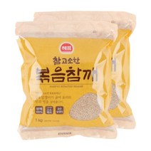 사조해표 볶음참깨1kg, 1kg, 3개