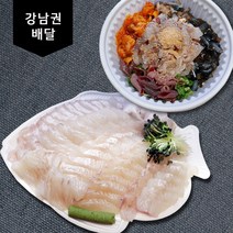 [가락수산시장]피딜 활어모둠회(중) [물회+광어]
