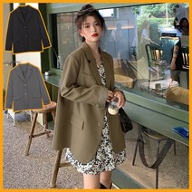 에크스씨샵 노멀 오버핏 자켓 캐주얼재킷 데일리 일자핏 빅사이즈 3컬러