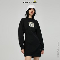 밴딩원피스 ONLYSMILEY 웃는얼굴 연명 허리보정 플라워 프린팅 맨투맨 여성 12149S007 4774144349