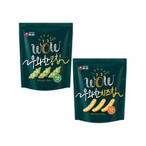 농심 우와한 치즈칩 42g x 2개 + 콩칩 42g x 2개